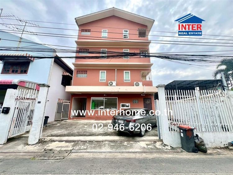 อพาร์ทเม้นท์ 4 ชั้น 97 ตร.ว. อพาร์ทเม้นท์ ซอยนาคนิวาส15 ถนนลาดพร้าว71 ถนนลาดพร้าว71 ถนนนาคนิวาส15 เขตลาดพร้าว กรุงเทพมหานคร