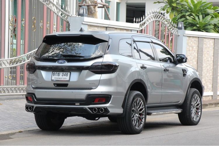 Ford Everest 2018 3.2 Titanium Plus 4WD Utility-car ดีเซล เกียร์อัตโนมัติ เทา รูปที่ 4