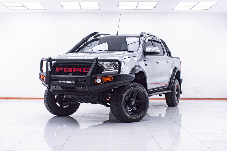 รถ Ford Ranger 2.2 Hi-Rider XLT สี เทา