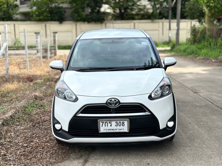 Toyota Sienta 2019 1.5 G Utility-car เบนซิน เกียร์อัตโนมัติ ขาว รูปที่ 2