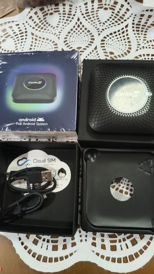 Carlinkit Carplay AI Box Android auto Wireless Carplay Dongle  Plug and Play ใส่การ์ด 4G และ sd  รูปที่ 4