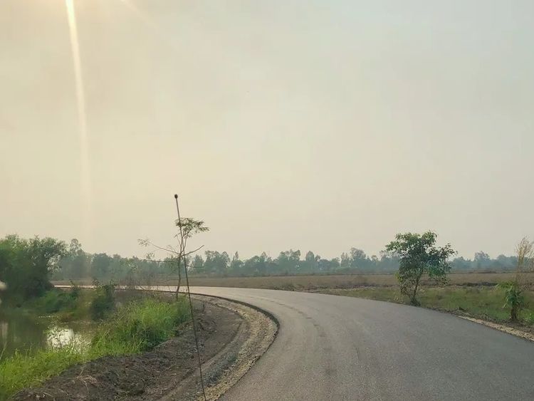 ขายที่ดินเปล่า นครนายก 2 ไร่ 3 งาน ติดชลประทาน ใกล้ตัวเมือง เหมาะทำเกษตรบ้านสวน รูปที่ 3