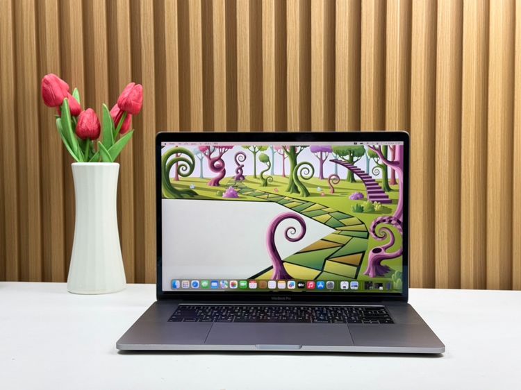 Apple Mackbook Pro 16 Inch แมค โอเอส 16 กิกะไบต์ อื่นๆ ไม่ใช่ MacBook Pro 15-inch,2019 Four Thunderbolt 3 ports Intel Core i7 Ram16GB SSD256GB SpaceGray