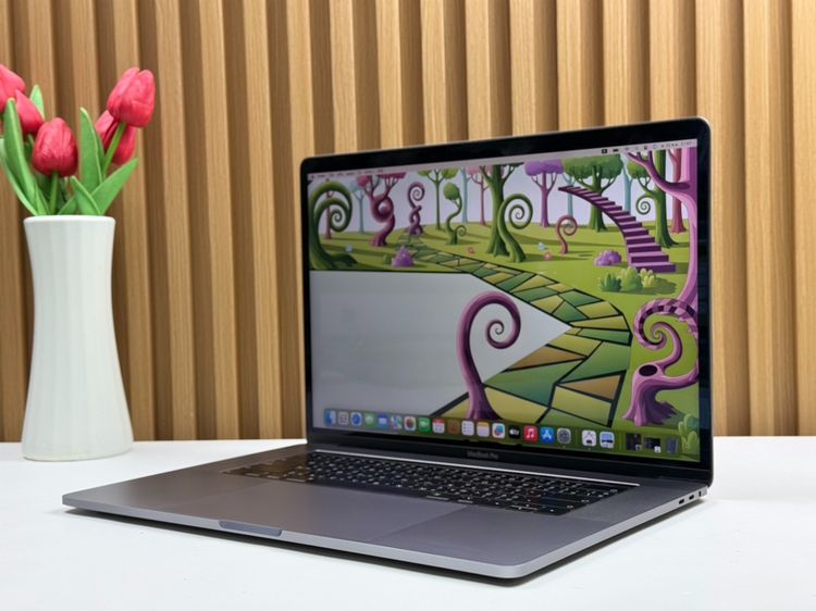 MacBook Pro 15-inch,2019 Four Thunderbolt 3 ports Intel Core i7 Ram16GB SSD256GB SpaceGray รูปที่ 2