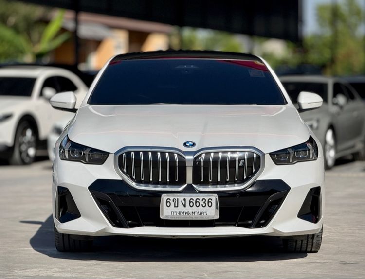 BMW I5 2023 eDrive40 M Sport Sedan ไฟฟ้า ไม่ติดแก๊ส เกียร์อัตโนมัติ ขาว รูปที่ 3