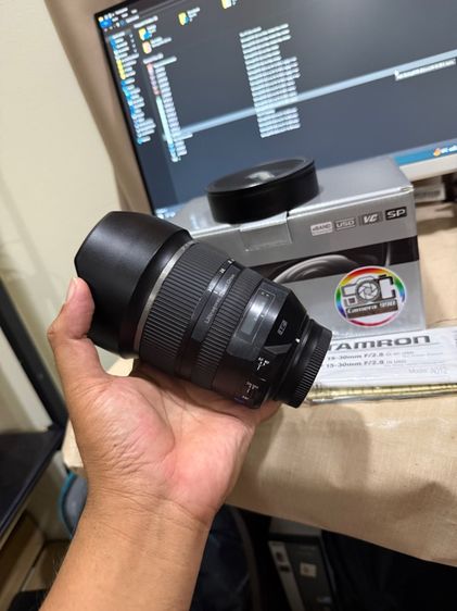 เลนส์ Lens Tamron 15-30 f2.8 SP VC G1 For (Nikon) สภาพสวยๆ ไม่ฝ้า ไม่รา สอบถามได้ครับ รูปที่ 4