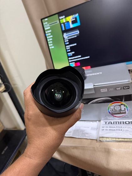 เลนส์ Lens Tamron 15-30 f2.8 SP VC G1 For (Nikon) สภาพสวยๆ ไม่ฝ้า ไม่รา สอบถามได้ครับ รูปที่ 6