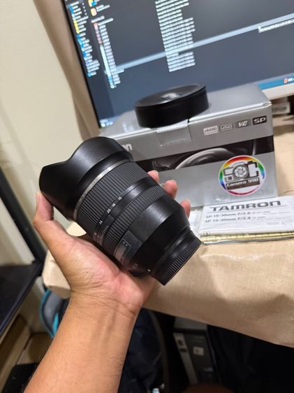เลนส์ Lens Tamron 15-30 f2.8 SP VC G1 For (Nikon) สภาพสวยๆ ไม่ฝ้า ไม่รา สอบถามได้ครับ รูปที่ 3