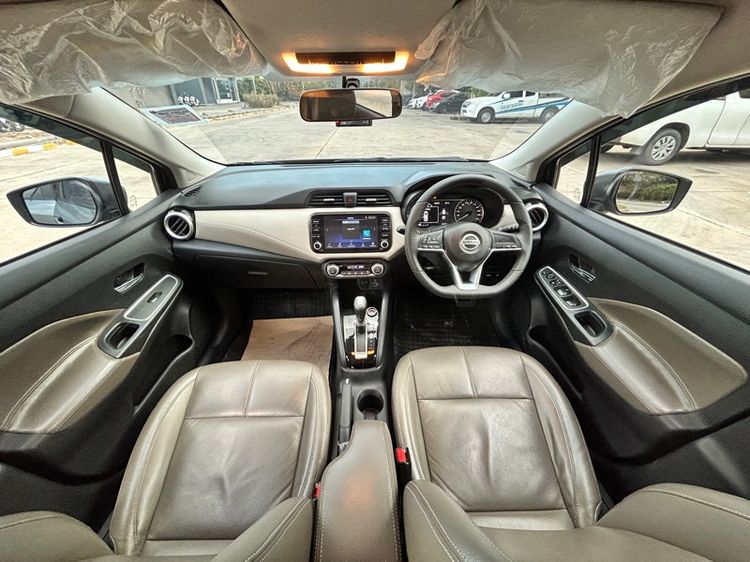 Nissan Almera 2020 1.0 VL Sedan เบนซิน ไม่ติดแก๊ส เกียร์อัตโนมัติ เทา รูปที่ 4