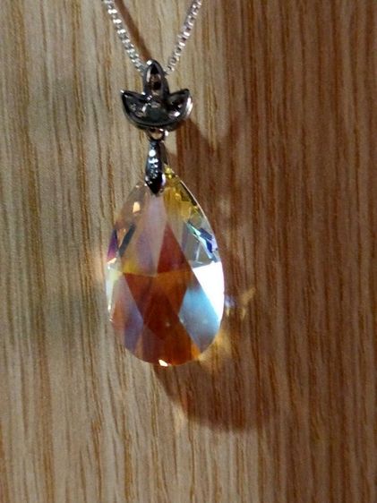 สร้อยเงินแท้925พร้อมจี้สวารอฟกี้แท้ รูปที่ 5