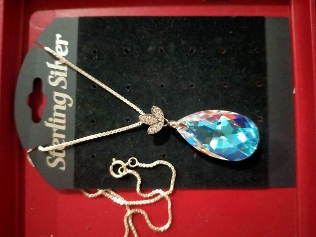 สร้อยเงินแท้925พร้อมจี้สวารอฟกี้แท้ รูปที่ 12