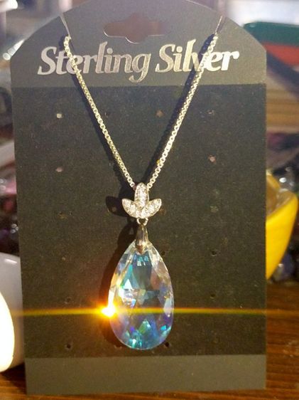 สร้อยเงินแท้925พร้อมจี้สวารอฟกี้แท้ รูปที่ 10