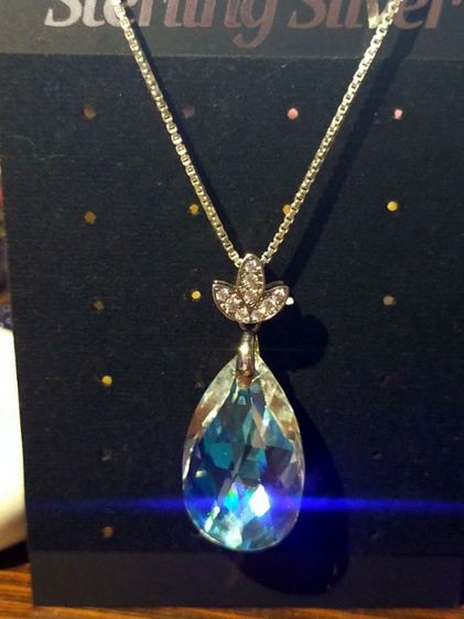 สร้อยเงินแท้925พร้อมจี้สวารอฟกี้แท้ รูปที่ 15