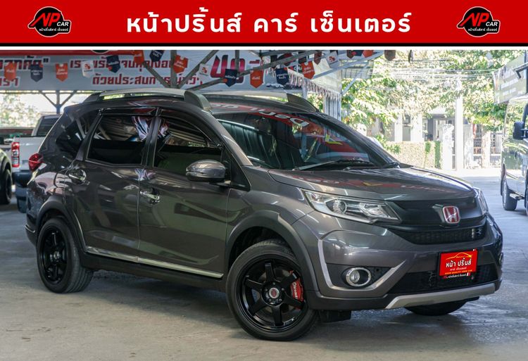 Honda BR-V 2018 1.5 SV Sedan เบนซิน ไม่ติดแก๊ส เกียร์อัตโนมัติ เทา รูปที่ 3