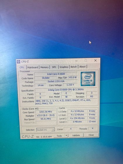 ยกเคส พร้อมใช้งาน I5 6600 แรม 8G ฮาร์ดดิส 500 G รูปที่ 8