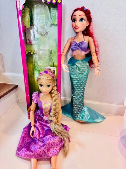 disney princess ตุ๊กตาราพันเซล แอเรียล รูปที่ 2