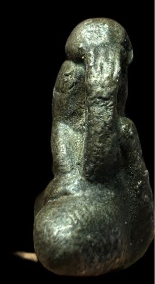 พระปิดตาเนื้อสัมฤทธิ์เก่า วัดท้ายย่าน รูปที่ 2