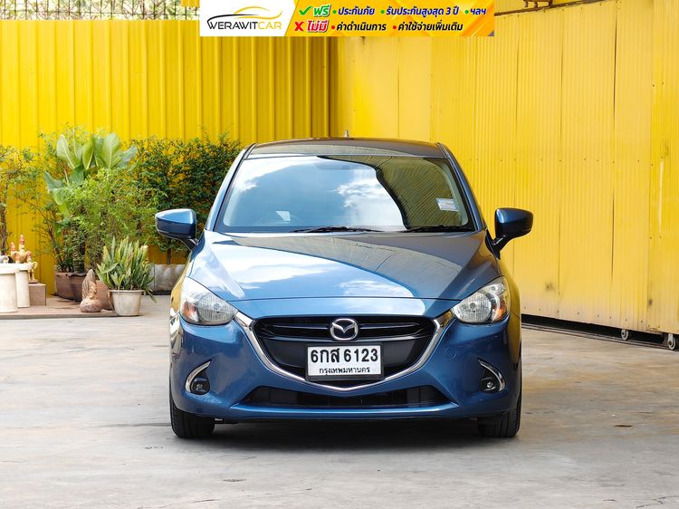 Mazda Mazda 2 2017 1.3 Sports High Connect Sedan เบนซิน ไม่ติดแก๊ส เกียร์อัตโนมัติ น้ำเงิน รูปที่ 2