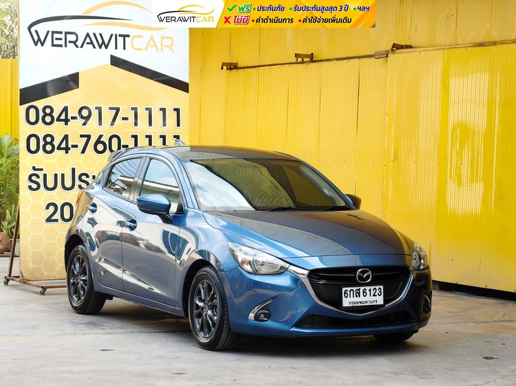 รถ Mazda Mazda 2 1.3 Sports High Connect สี น้ำเงิน