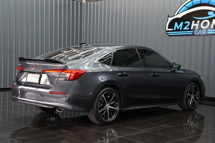 Honda Civic 2022 2.0 eHEV RS Sedan ไฮบริด เกียร์อัตโนมัติ เทา รูปที่ 4