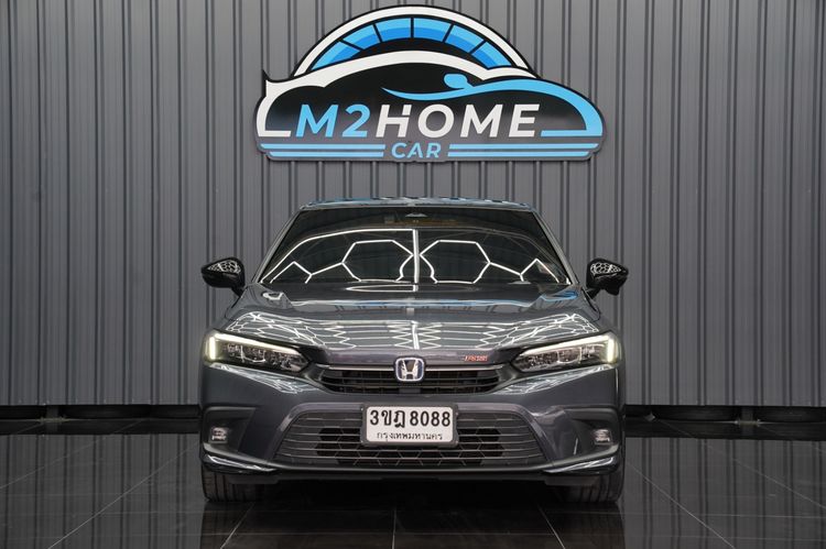 Honda Civic 2022 2.0 eHEV RS Sedan ไฮบริด เกียร์อัตโนมัติ เทา รูปที่ 2