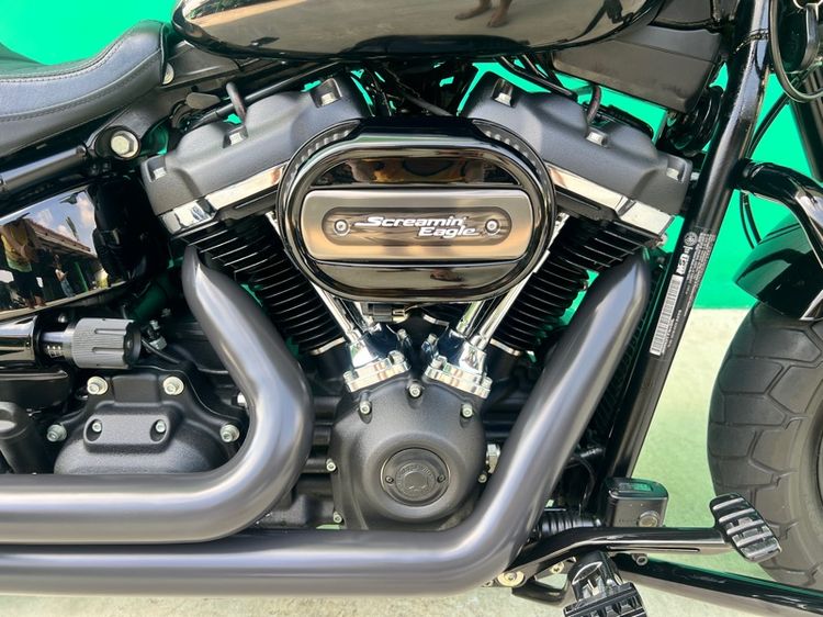 Harley-Davidson Fat bob 2018 สีดำ วิ่ง 6,000 โล  รูปที่ 6