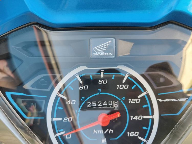 🛵ยังไงก็ขาย WAVE110i ปี 63 เครื่องดี สีสวย สตาร์ทมือ ไฟLED เล่มชุดโอนครบ+เปลี่ยนถ่ายน้ำมันเครื่องฟรี ส่งฟรี30 ก.ม รูปที่ 8