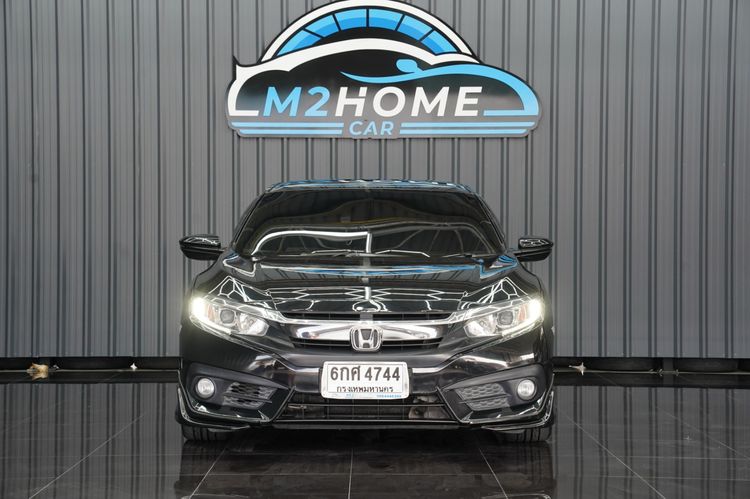 Honda Civic 2017 1.8 EL i-VTEC Sedan เบนซิน เกียร์อัตโนมัติ ดำ รูปที่ 2