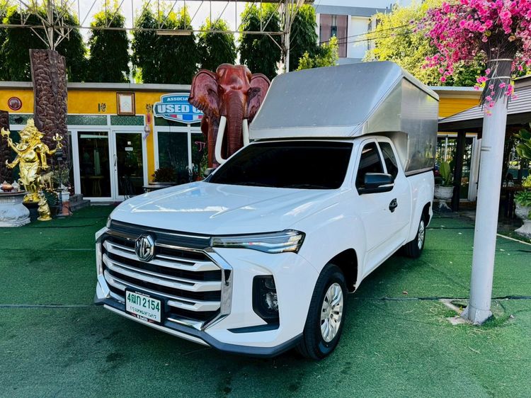 MG Extender 2024 2.0 Grand D Pickup ดีเซล ไม่ติดแก๊ส เกียร์ธรรมดา ขาว รูปที่ 3