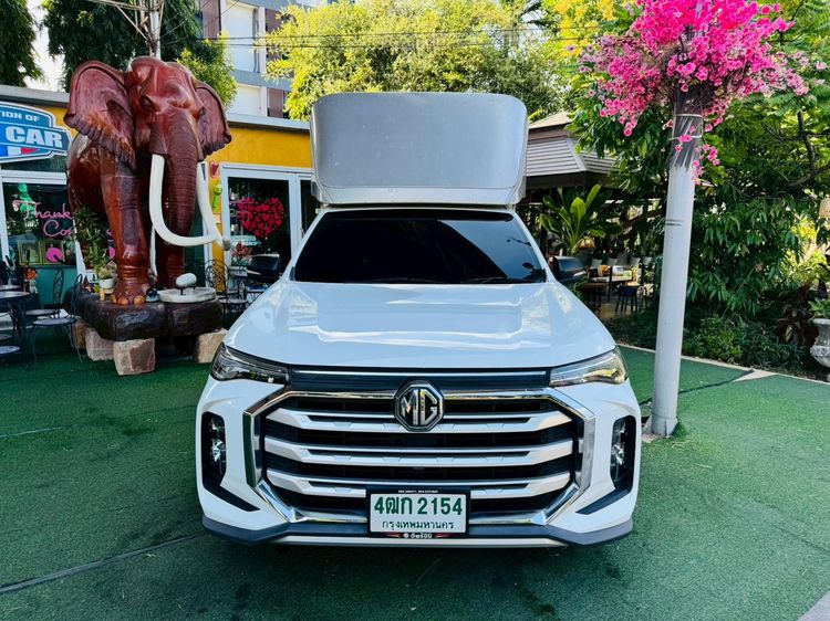 MG Extender 2024 2.0 Grand D Pickup ดีเซล ไม่ติดแก๊ส เกียร์ธรรมดา ขาว รูปที่ 4