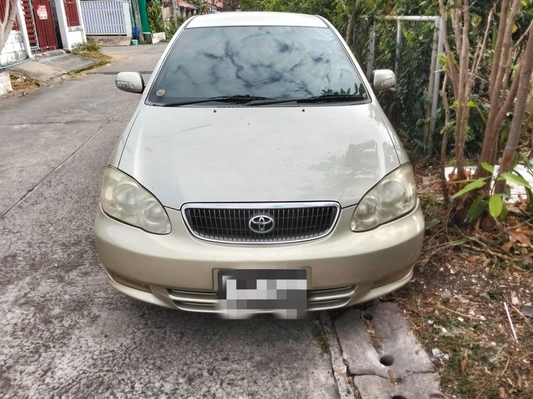 Toyota Altis 2003 1.8 G Sedan เบนซิน ไม่ติดแก๊ส เกียร์อัตโนมัติ บรอนซ์ทอง รูปที่ 2