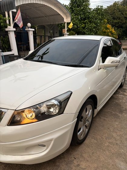 Honda Accord 2008 2.0 EL i-VTEC Sedan เบนซิน ไม่ติดแก๊ส เกียร์อัตโนมัติ ขาว รูปที่ 2
