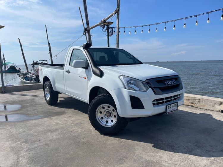 Isuzu D-MAX 2016 3.0 S 4WD Pickup ดีเซล ไม่ติดแก๊ส เกียร์ธรรมดา ขาว รูปที่ 3