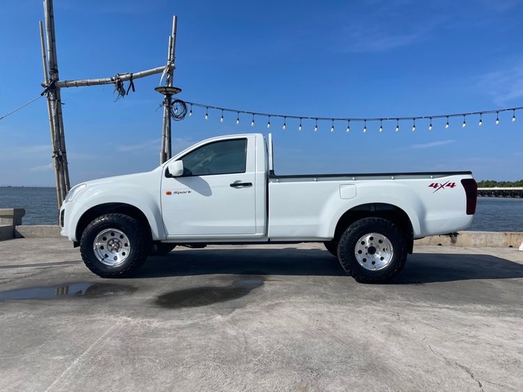 Isuzu D-MAX 2016 3.0 S 4WD Pickup ดีเซล ไม่ติดแก๊ส เกียร์ธรรมดา ขาว รูปที่ 4