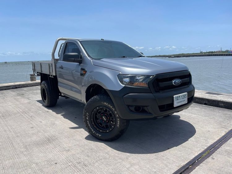 Ford Ranger 2016 3.2 SWB 4X4 Pickup ดีเซล ไม่ติดแก๊ส เกียร์อัตโนมัติ เทา รูปที่ 3