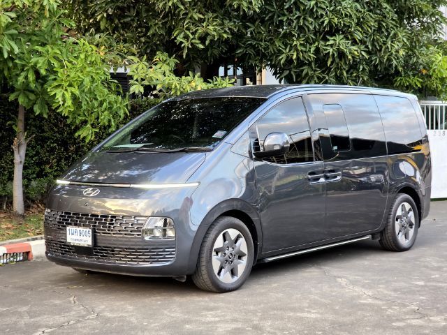 Hyundai Staria 2021 2.2 SEL Van ดีเซล ไม่ติดแก๊ส เกียร์อัตโนมัติ เทา รูปที่ 2