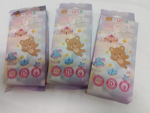 ขาย ทิชชู่เปียกจิบิ แบบพกพาราคาพิเศษ 20฿1แพ็คมี4ห่อห่อลั8แผ่นนะคะ