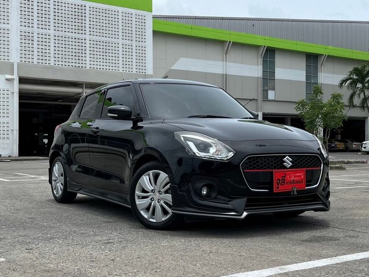 Suzuki Swift 2019 1.2 GLX Sedan เบนซิน ไม่ติดแก๊ส เกียร์อัตโนมัติ ดำ รูปที่ 2