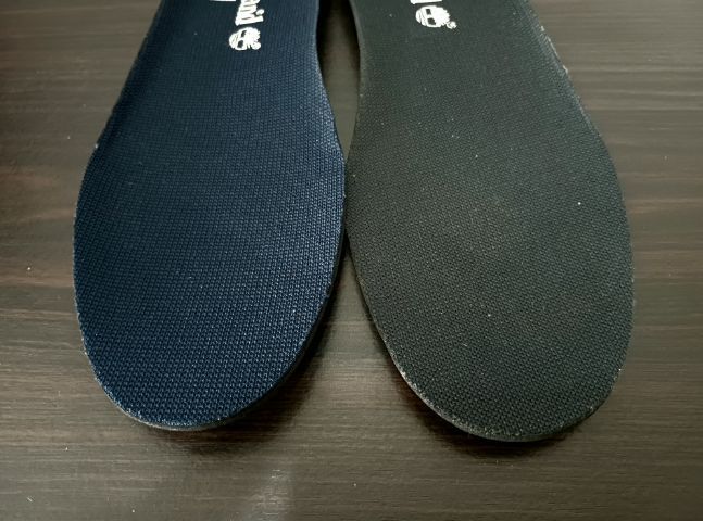 รองพื้นรองเท้าด้านใน(Soft) ของแท้ ใหม่มือ 1 ไม่ผ่านการใช้งานมาก่อน แบรนด์ Timberland ขนาดยาว 27.0cm กว้าง 8.8cm สภาพดีมาก ซ้าย-ขวาต่างสีกัน รูปที่ 4
