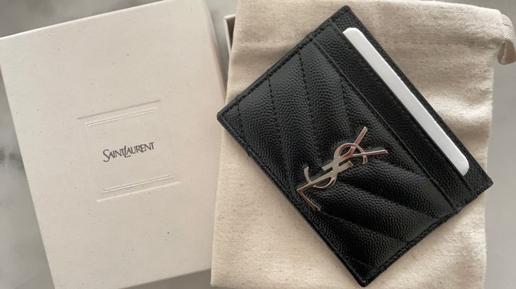 ysl cardholder saint laurent รูปที่ 2