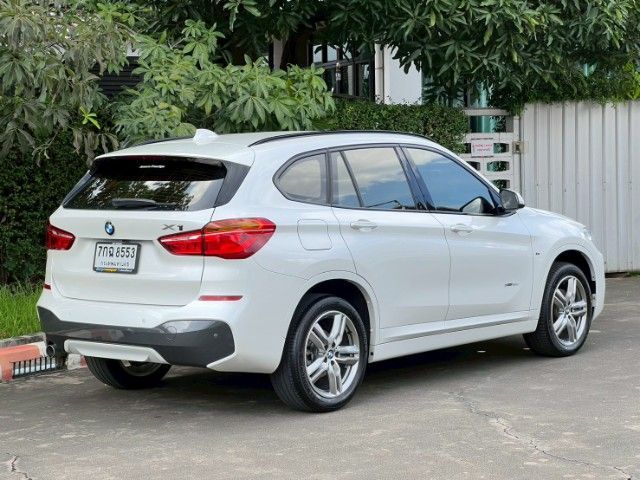 BMW X1 2018 2.0 sDrive18d M Sport Utility-car ดีเซล ไม่ติดแก๊ส เกียร์อัตโนมัติ ขาว รูปที่ 3