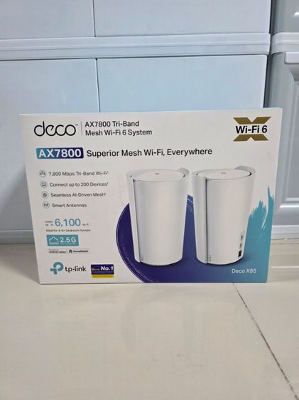 ตัวกระจายสัญญาณอินเตอร์เน็ต tp-link deco ax7800 รูปที่ 3