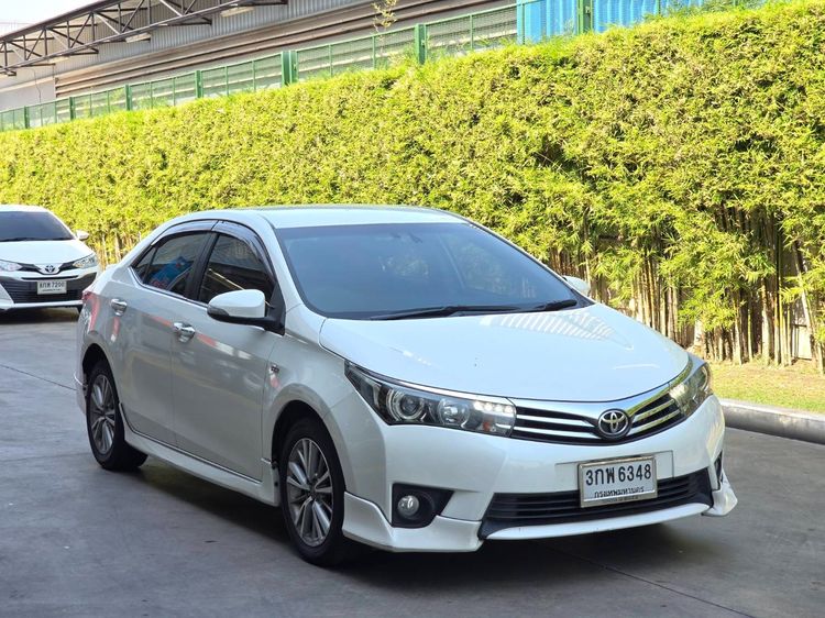 Toyota Altis 2014 1.8 V Sedan เบนซิน ไม่ติดแก๊ส เกียร์อัตโนมัติ ขาว รูปที่ 3