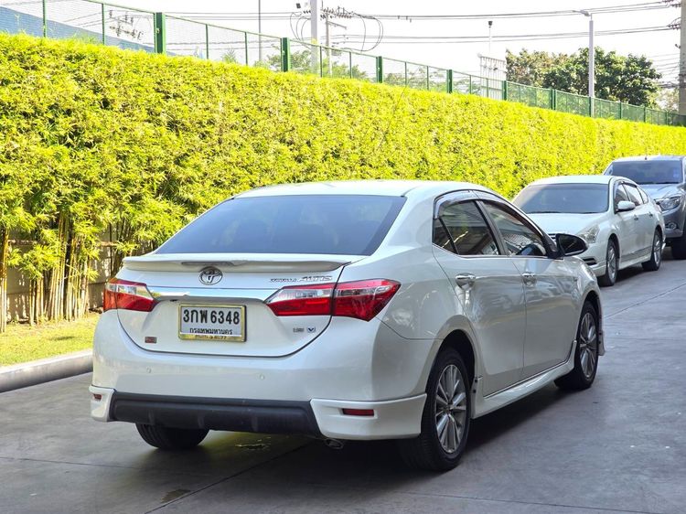 Toyota Altis 2014 1.8 V Sedan เบนซิน ไม่ติดแก๊ส เกียร์อัตโนมัติ ขาว รูปที่ 4
