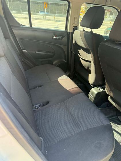 Suzuki Swift 2012 ดีเซล ไม่ติดแก๊ส เกียร์อัตโนมัติ ขาว รูปที่ 3