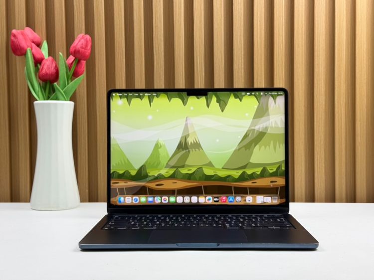Apple แมค โอเอส 8 กิกะไบต์ อื่นๆ ไม่ใช่ MacBook Air 13.6-inch M2 2022 Ram8GB SSD256GB Midnight
