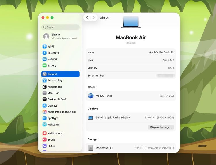 MacBook Air 13.6-inch M2 2022 Ram8GB SSD256GB Midnight รูปที่ 12