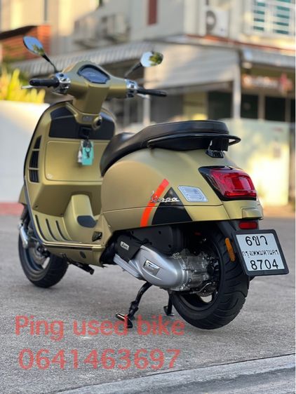Vespa GTS150 4v 2023 1,200km สีสวยมาก รูปที่ 10