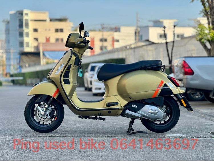 Vespa GTS150 4v 2023 1,200km สีสวยมาก รูปที่ 4