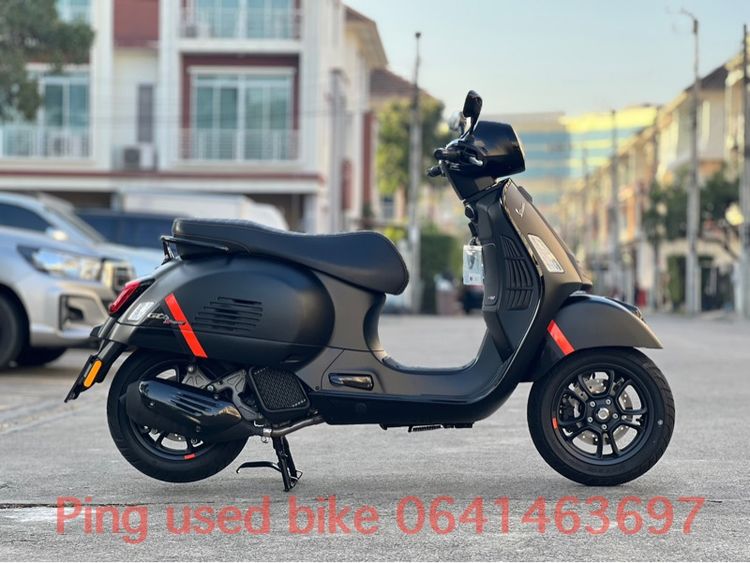 Vespa GTS1504v 2023 สีดำด้าน สวยสุดๆ รูปที่ 4